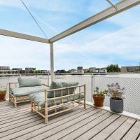 Veranda in PVC grande Costi verande in PVC 1 anta
